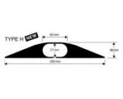 Vulcascot Industrial Cable Protector Type H